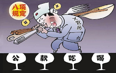 違反中央八項(xiàng)規(guī)定精神問題