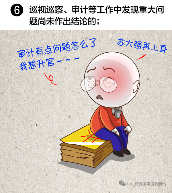 巡視巡查,審計(jì)發(fā)現(xiàn)重大問題未作出結(jié)論的,任免事項(xiàng)不得提交會議討論 