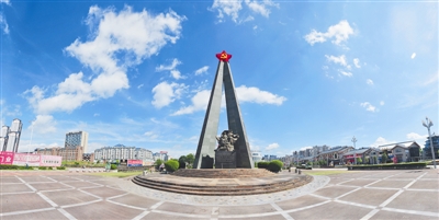 福建省寧化縣紅軍長(zhǎng)征出發(fā)地紀(jì)念廣場(chǎng)。 林正添 攝